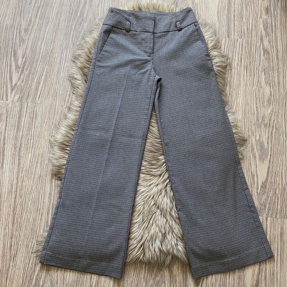 le chateau Pants - Le Chateau Houndstooth Wide Leg Pant